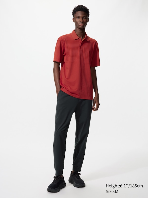Поло Dry-Ex с узором Uniqlo, 15 red — фото 2