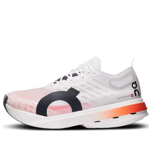 Кроссовки cloudboom strike 'white black orange' On Running, белый