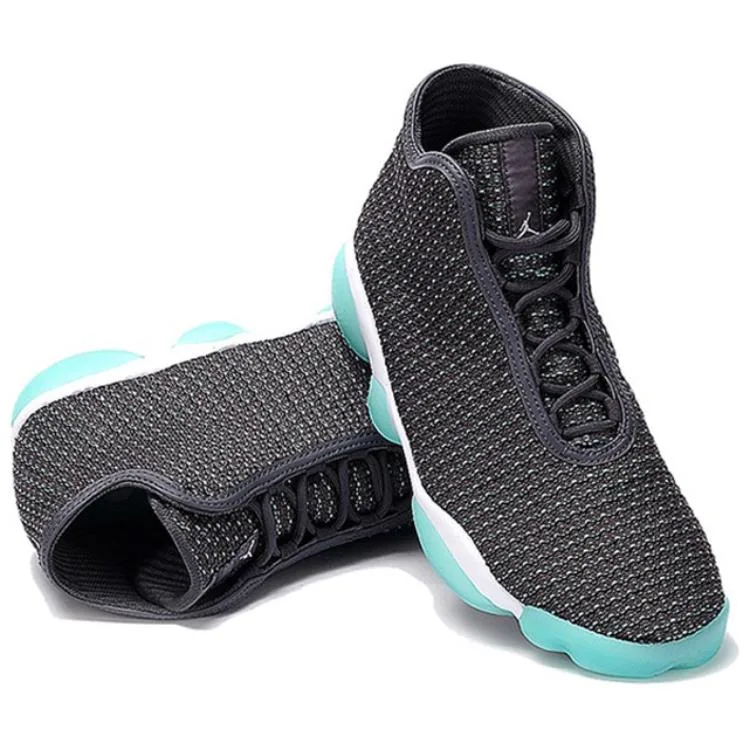 Jordan Кроссовки Nike Horizon темно-серые GS — фото 4