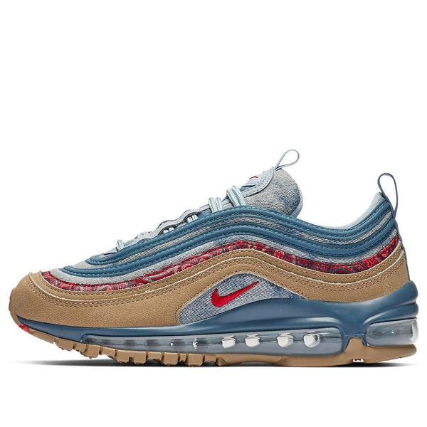 Кроссовки air max 97 Nike, коричневый