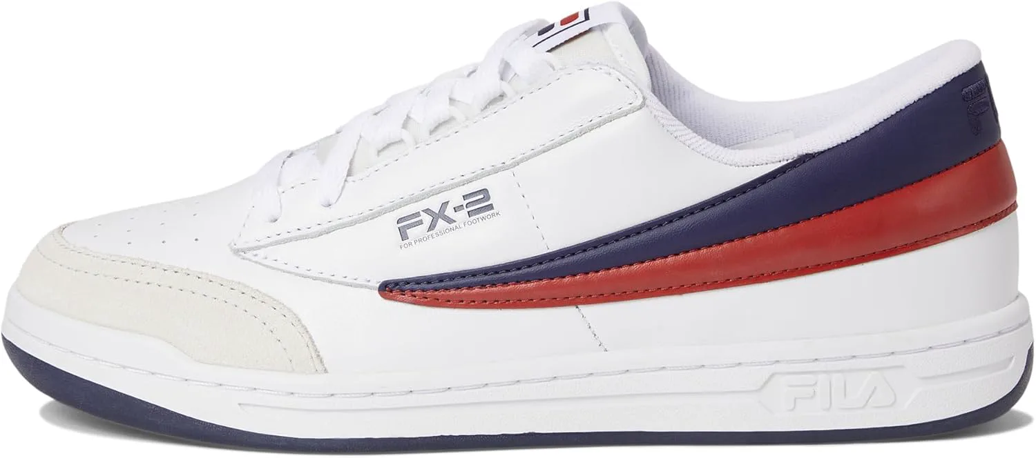 Мужские кроссовки Fila Fx-2, белый/темно-синий/красный — фото 4
