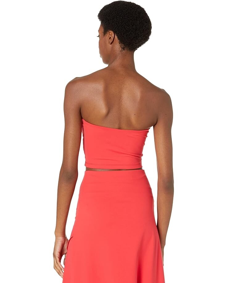 

Топ Susana Monaco Esst Crop Tube Top, цвет Morello