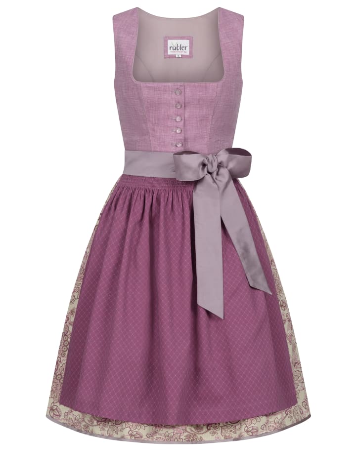 

Nübler Миди-дирдль Джина в сиреневом цвете