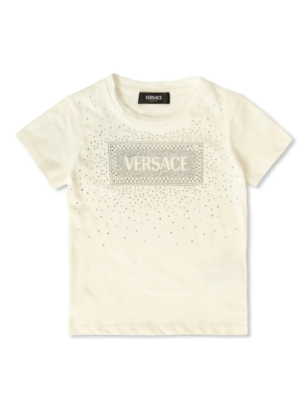 

Футболка с логотипом Versace Kids, белый