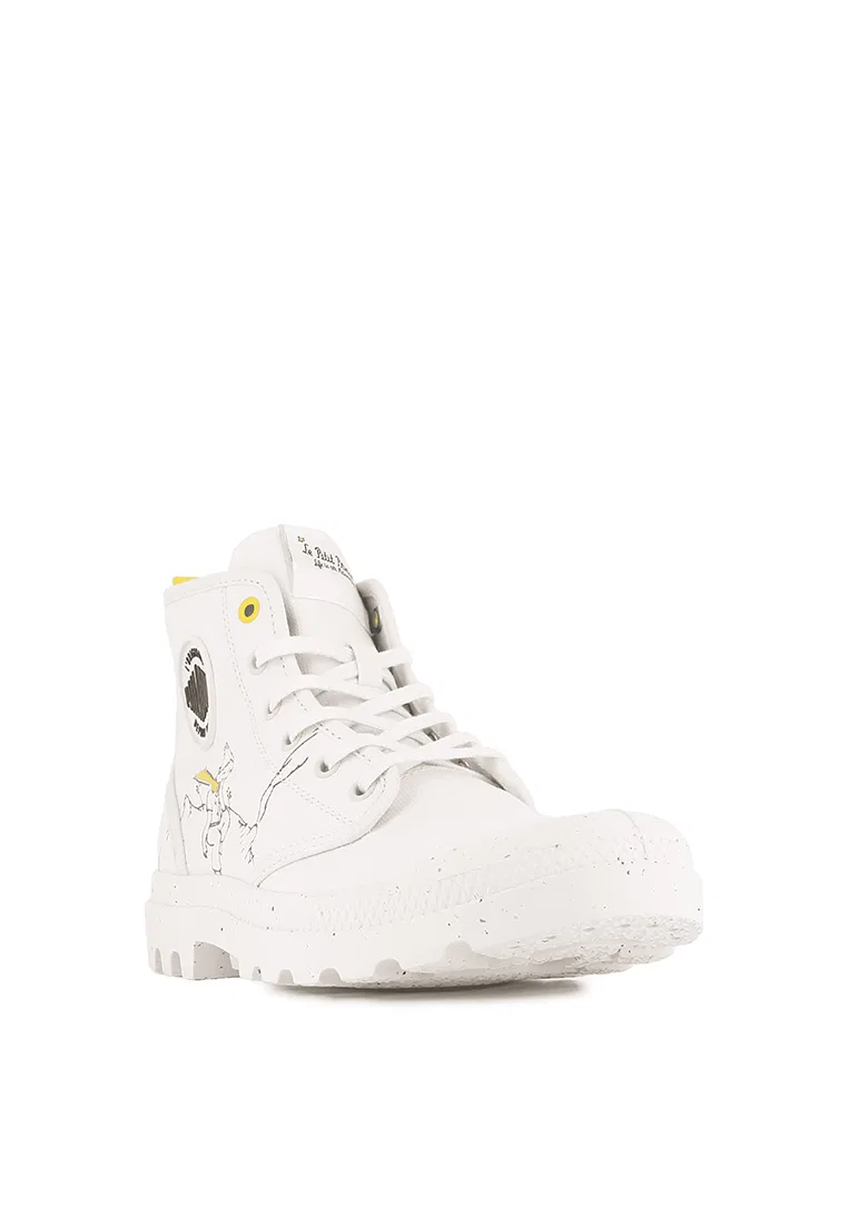 Ботинки женские, утепленные, модель Pampa Petit Prince, Unisex, черные Palladium — фото 2