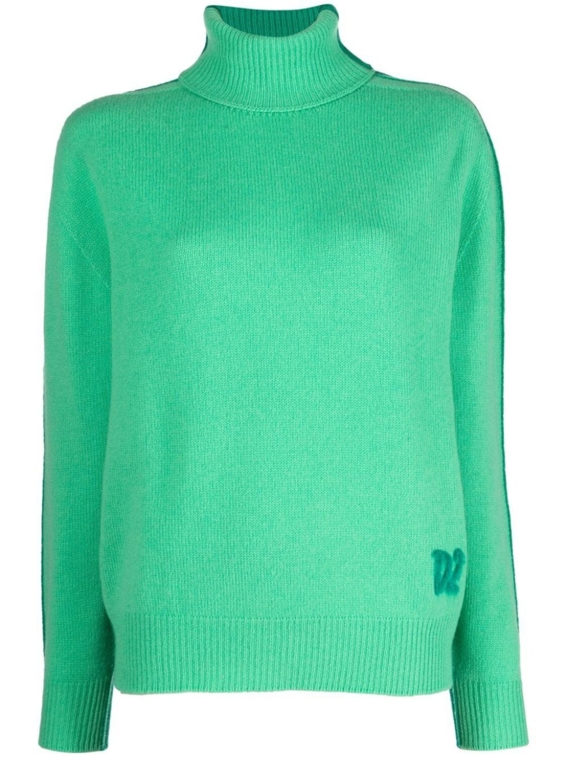 

Dsquared2 roll-neck logo jumper, зеленый