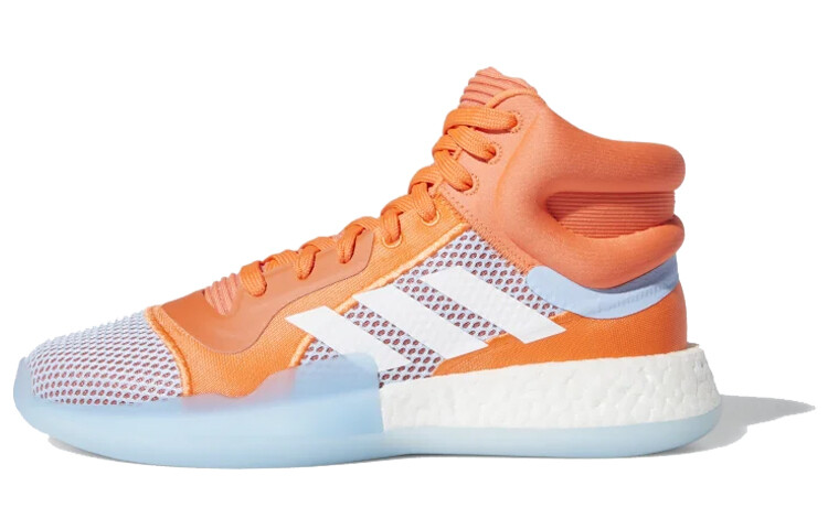 

Кроссовки Adidas Marquee Boost Hi-Res Coral Blue