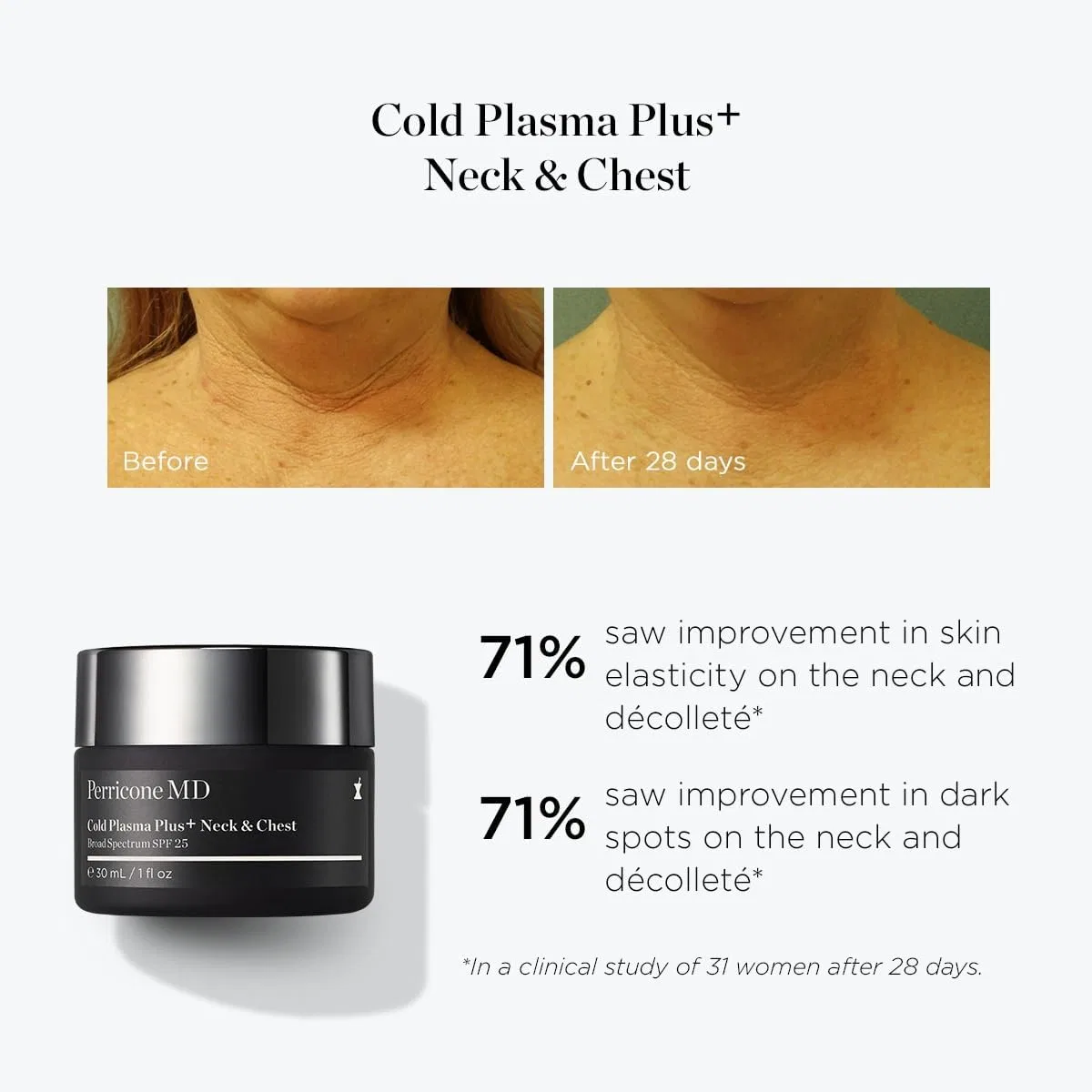 Солнцезащитный крем для шеи и декольте Perricone MD SPF 25, 28 г — фото 3