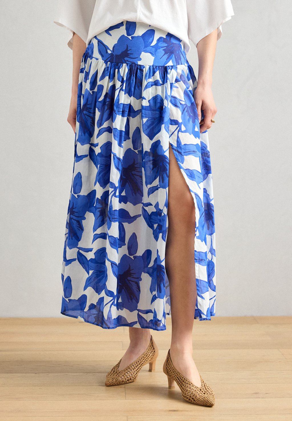 

Юбка-колокол SKIRT BALIE Lindex, светло-голубой