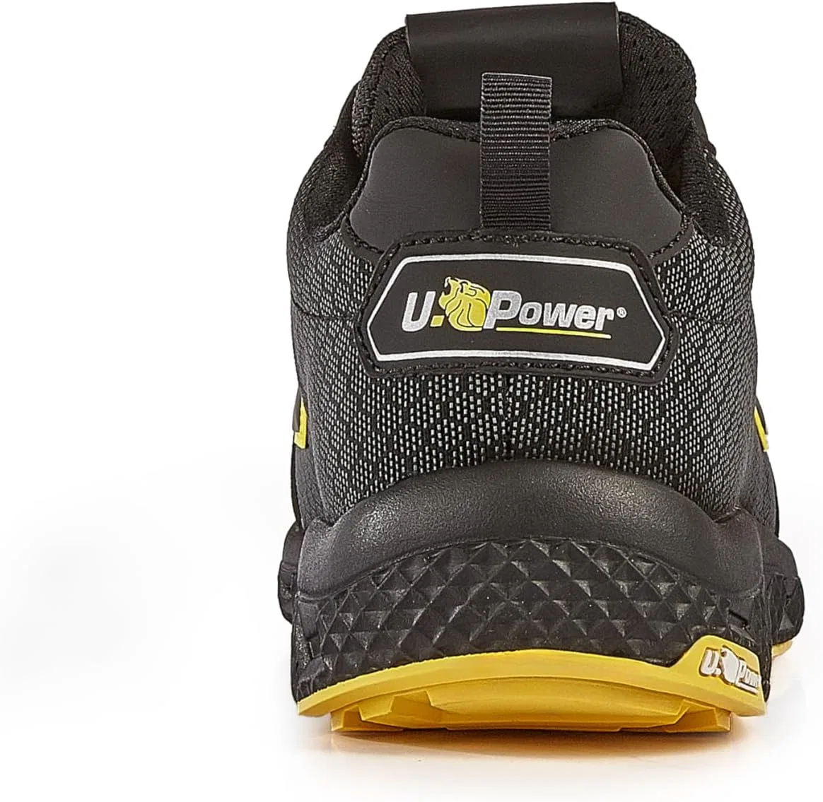Мужские противопожарные туфли U Power Scarpe Antinfortunistiche Da Lavoro, Black Yellow — фото 3