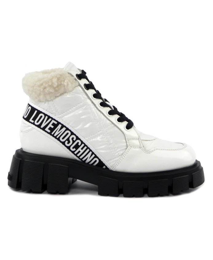 Зимние ботинки Love Moschino, белый