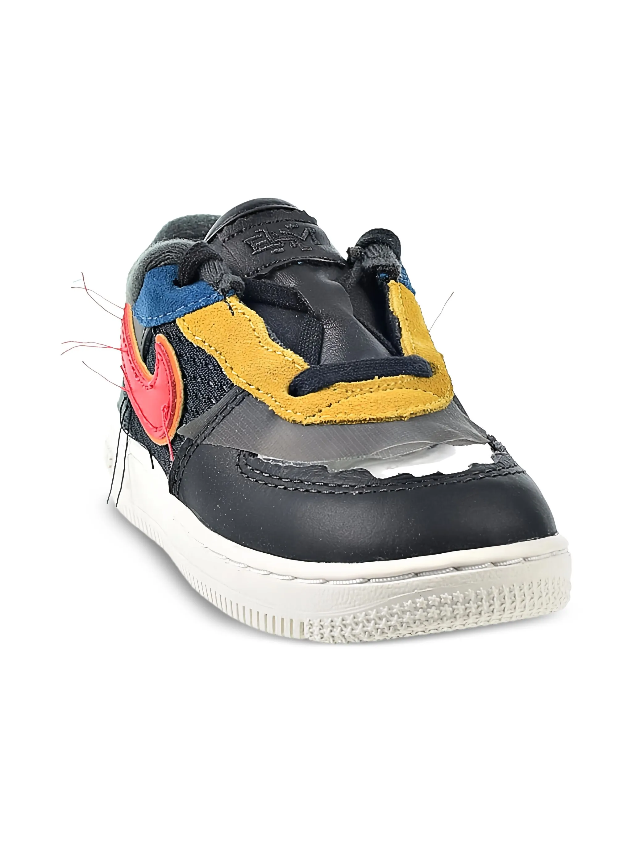 Кроссовки Air Force 1 Low TD BHM Nike Kids, черный — фото 2
