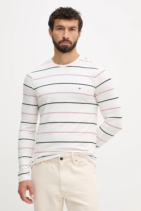 

Лонгслив Tommy Hilfiger, белый