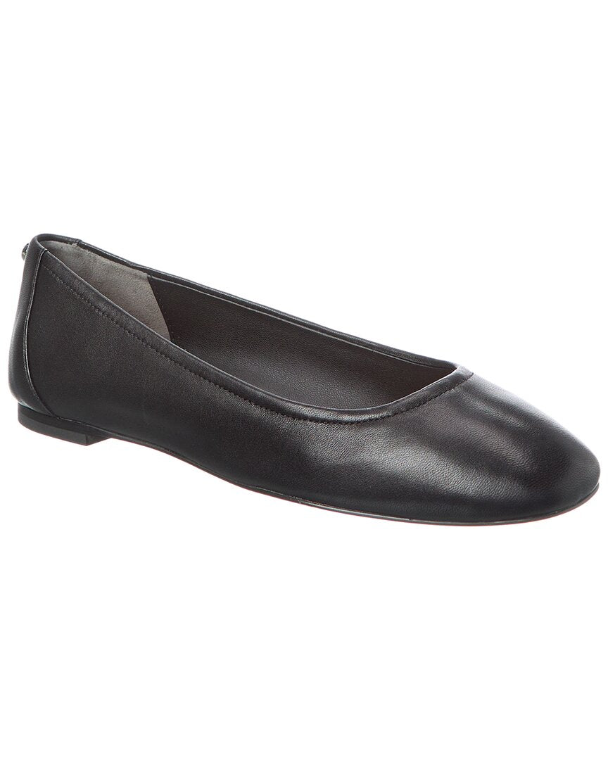 Кожаные балетки Stuart Weitzman Tammy, черный