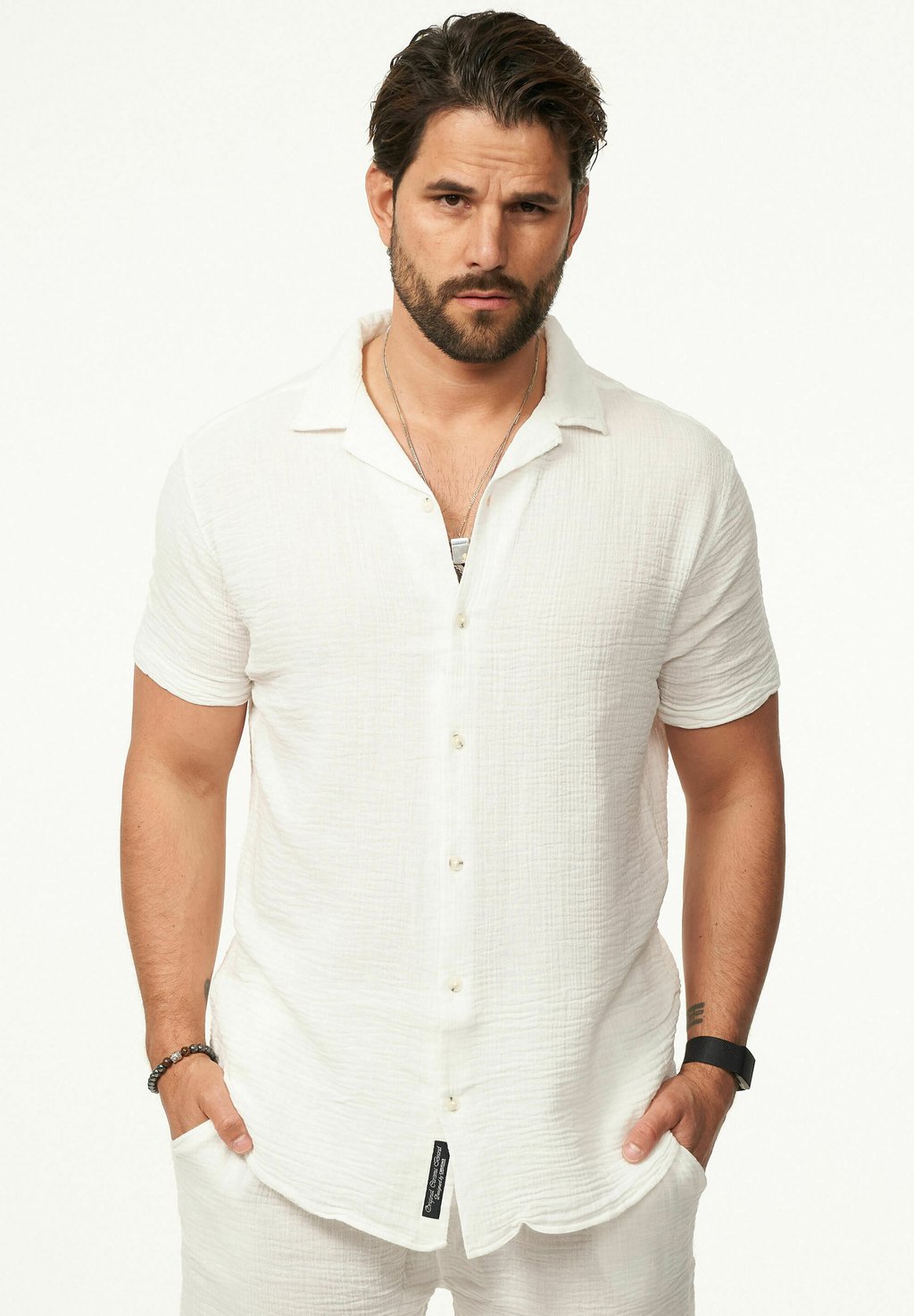 

Рубашка KURZARM REGULAR-FIT CARISMA, белый