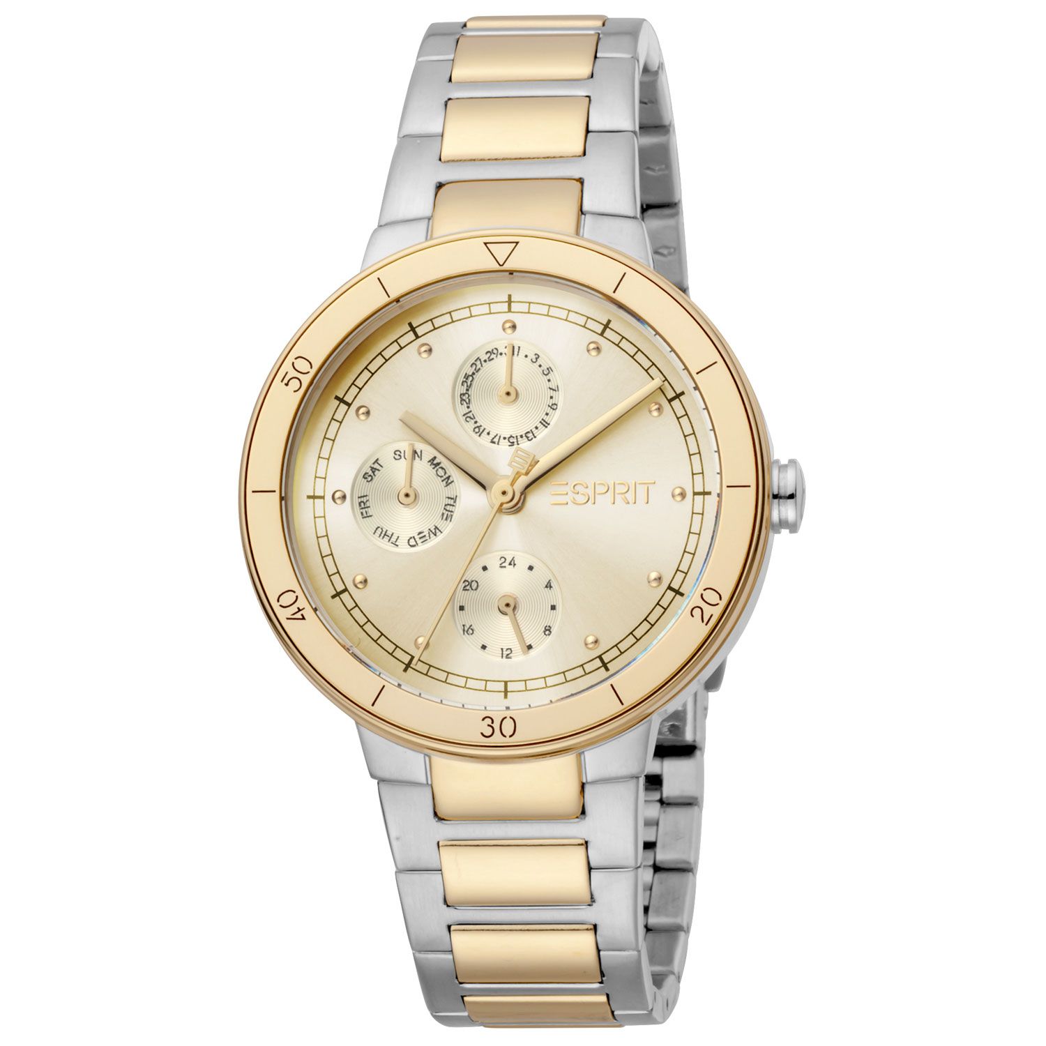 

Двухцветные женские часы Esprit