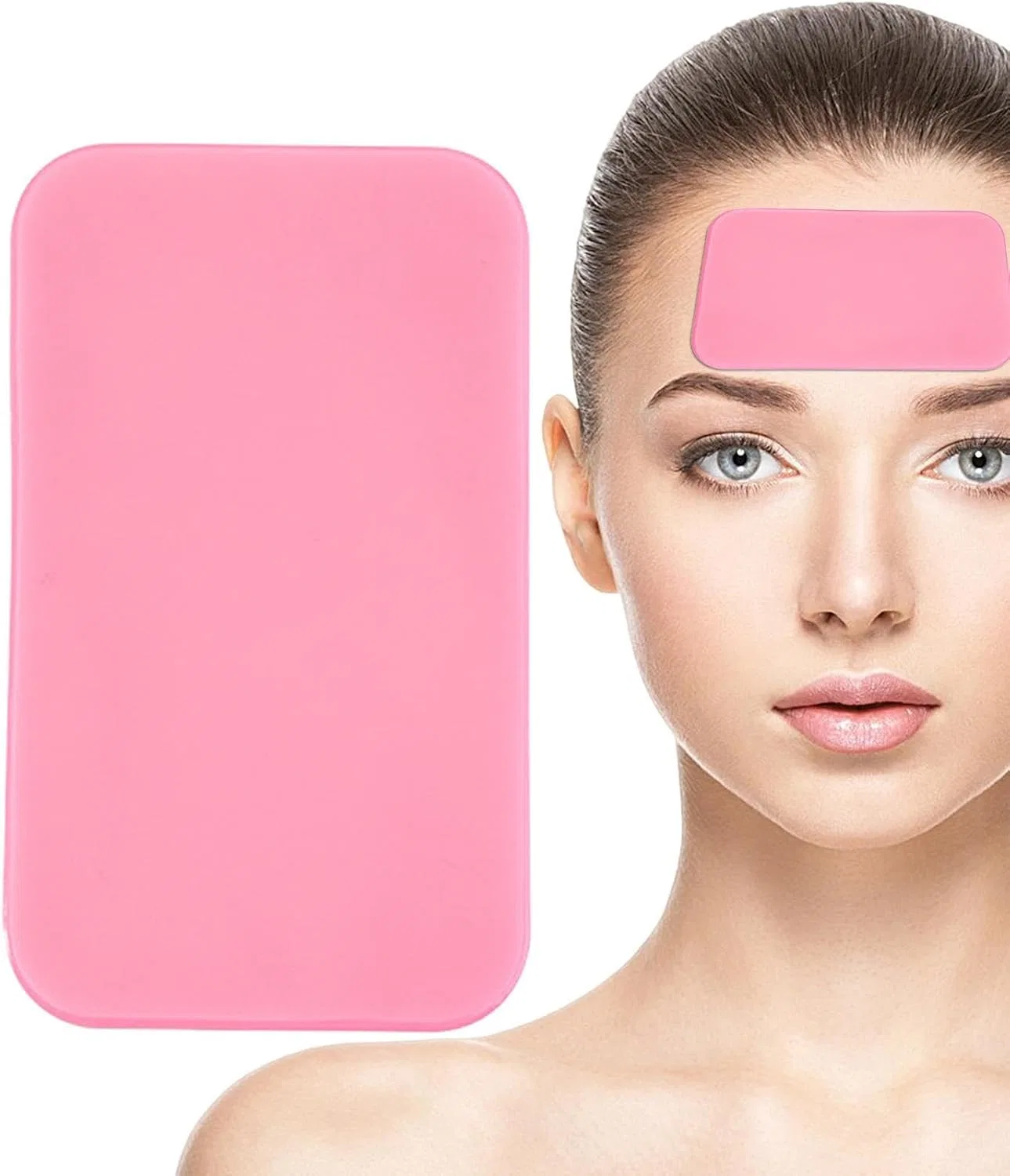 Силиконовая подушечка для ресниц Pink, маленький размер