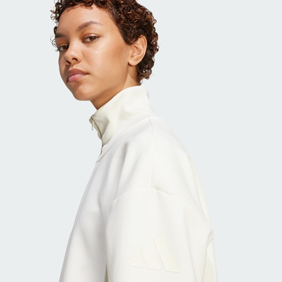 Спортивная толстовка ADIDAS SPORTSWEAR All Szn, natural white — фото 4