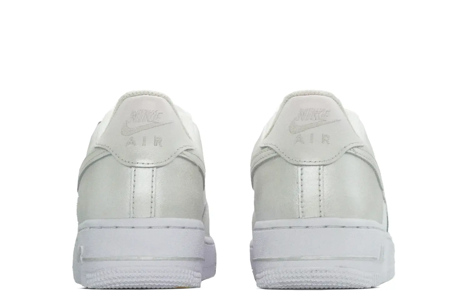 

Кроссовки Nike Air Force 1 Skateboarding Shoes Women's Low-top Silver/White, серебряный, Серый, Кроссовки Nike Air Force 1 Skateboarding Shoes Women's Low-top Silver/White, серебряный