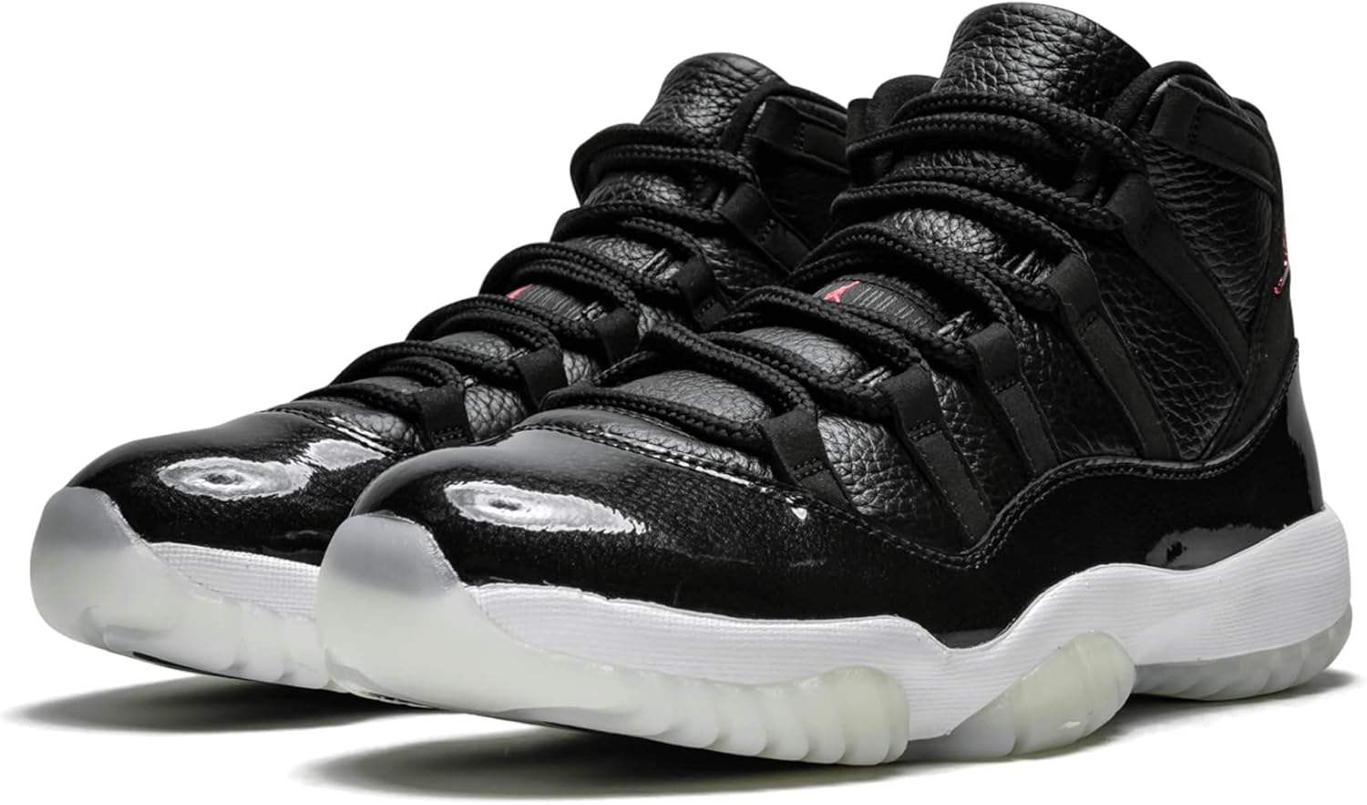 Детские кроссовки Jordan Air 12 Retro Bg French Black/Red Nike, белый/черный/красный — фото 2