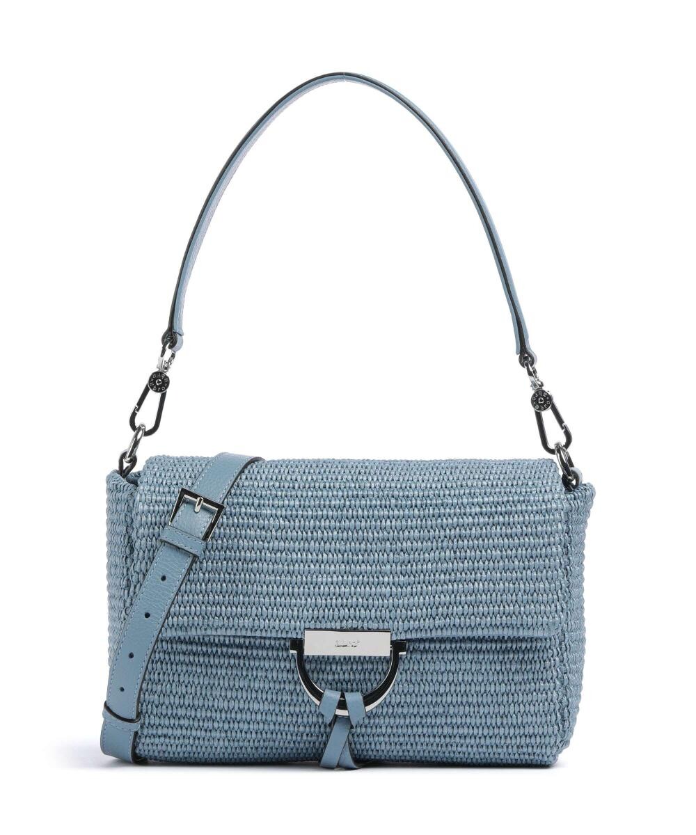 

Сумка на плечо Raffia Temi из рафии Abro, синий