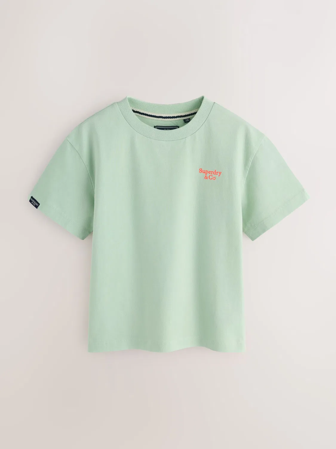 Футболка Superdry & Co, Green/Pastel Green/Dark Green — фото 3