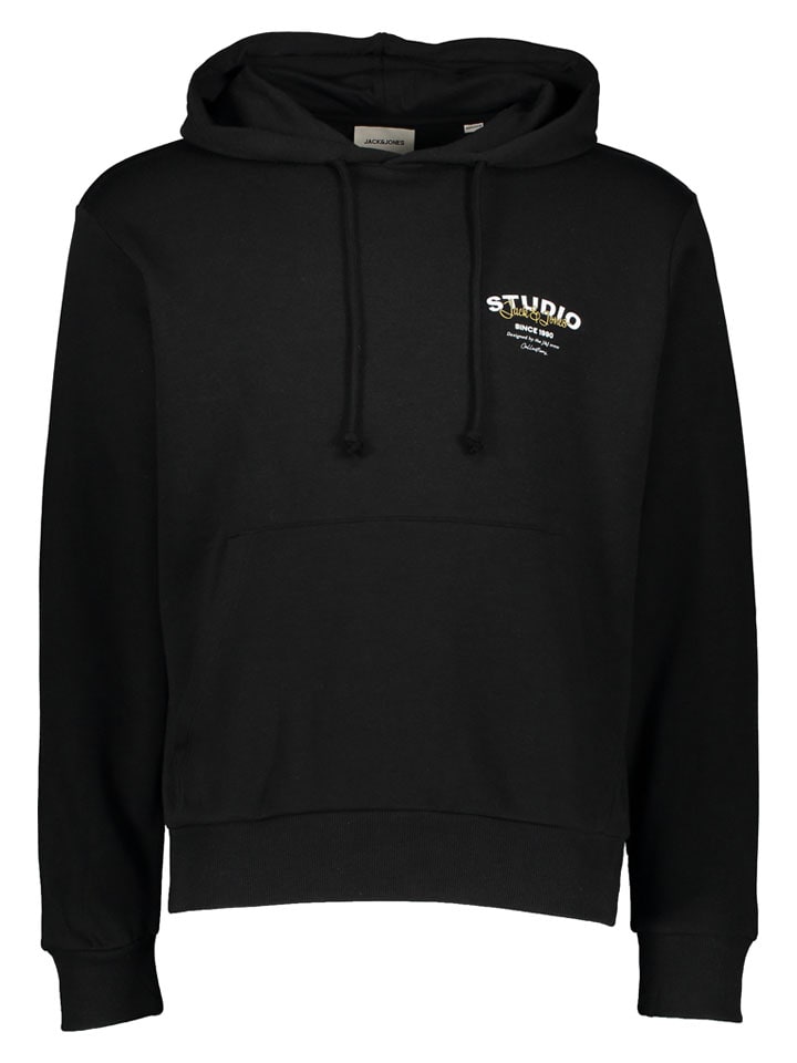 

Jack & Jones Худи "Юки" черного цвета, Черный, Jack & Jones Худи "Юки" черного цвета