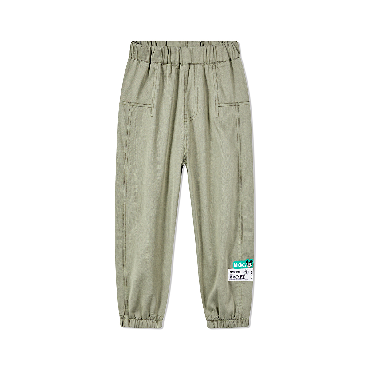 

Детские вязаные спортивные штаны Disney, светло-зеленый