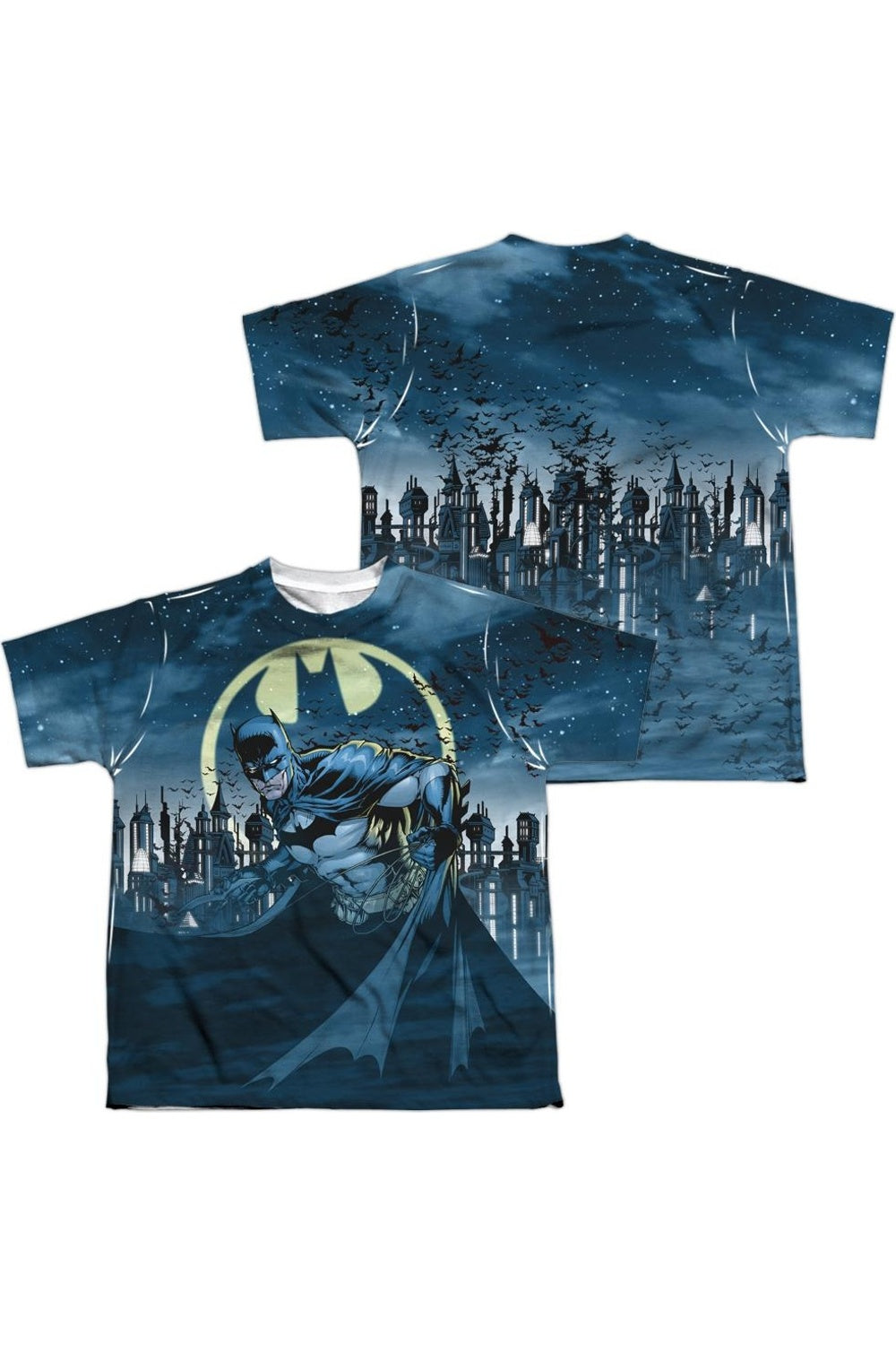 

Футболка с коротким рукавом для детей Batman Heed The Call Gildan, белый