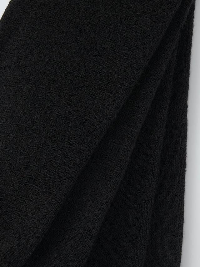 Детские колготки из шерстяной смеси John Lewis, Pack of 2, Black — фото 2