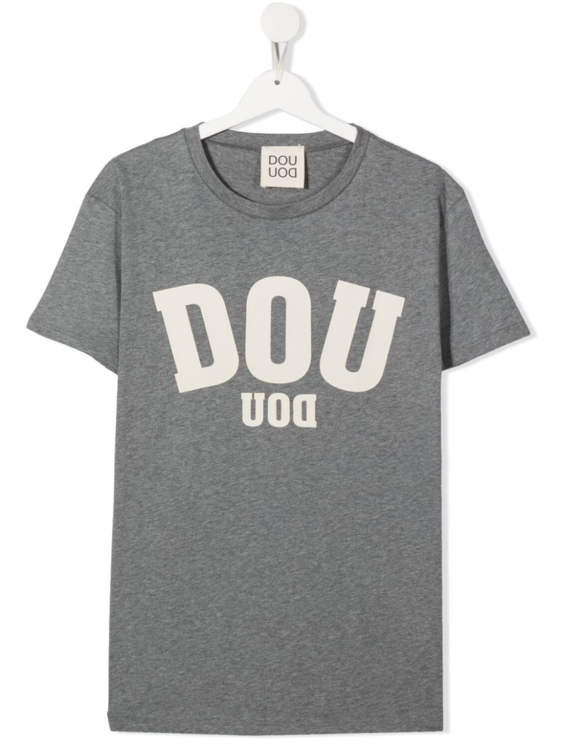 

Футболка с логотипом Douuod Kids, серый