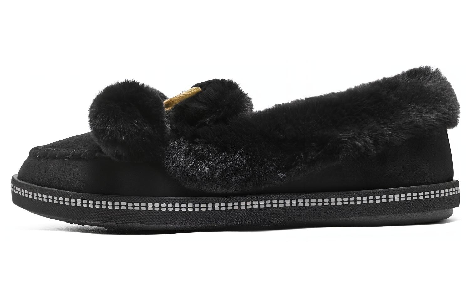 

Уютные лоферы женские черные Skechers