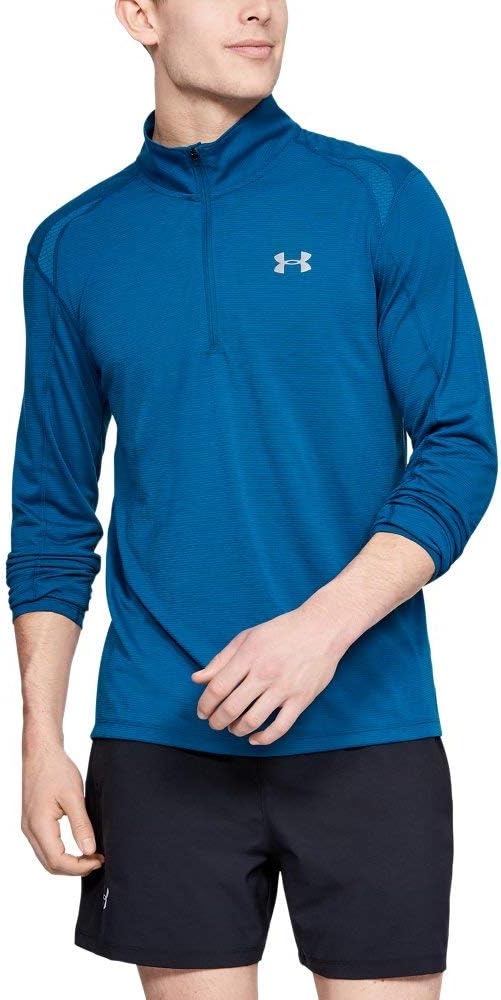 

Under Armour мужская футболка Streaker ½ Zip, Teal