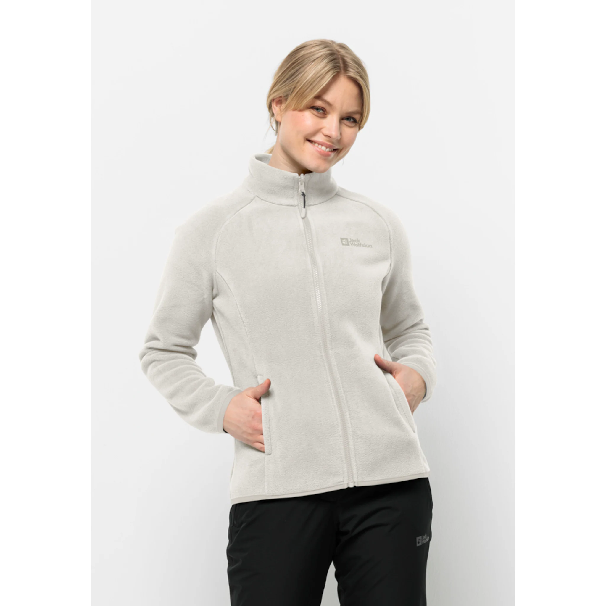 

Флисовая куртка Jack Wolfskin "MOONRISE FZ W", цвет Dove