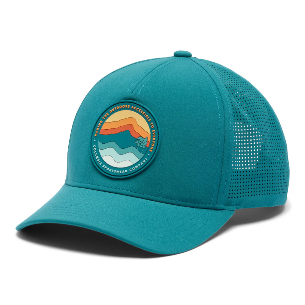 

Unisex Mountaincap 3D Стретч Колумбийская кепка Columbia, зеленый