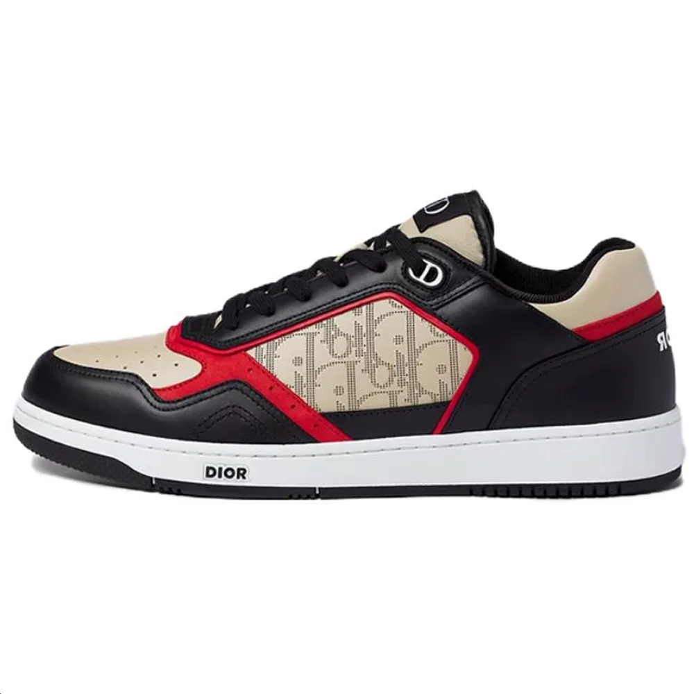 DIOR Кроссовки для скейтбординга B27 Uptown Low top мужские черные красные