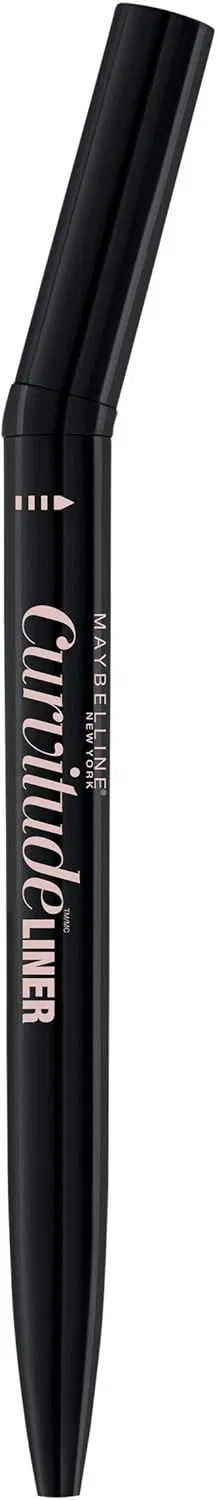 Подводка для глаз Maybelline Curvitude Liner, черный, 0.027 oz