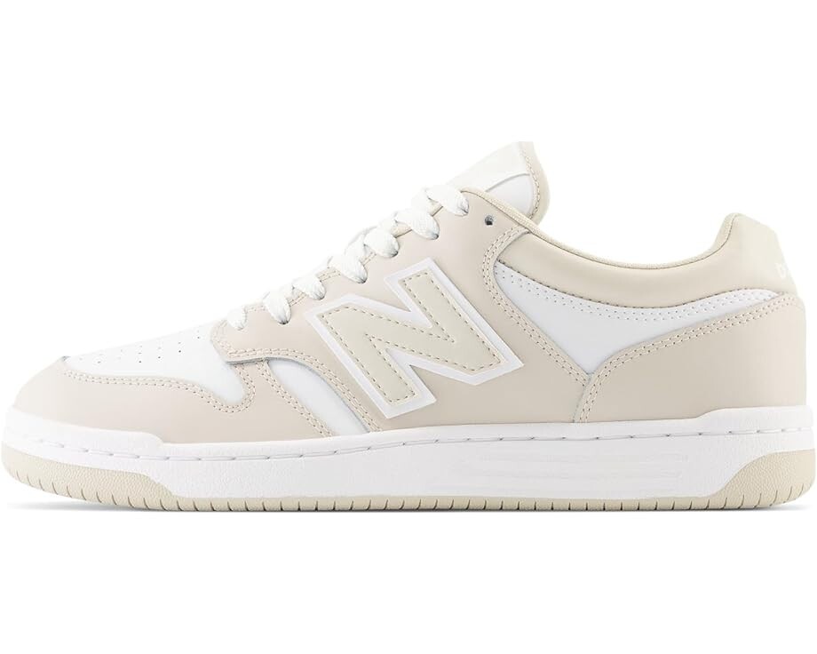 Кроссовки New Balance BB480L v1, цвет Timberwolf/White — фото 2