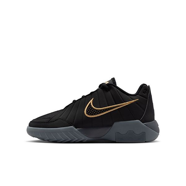 Кроссовки для баскетбола Lebron witness ix Nike, Black Iron Grey — фото 3