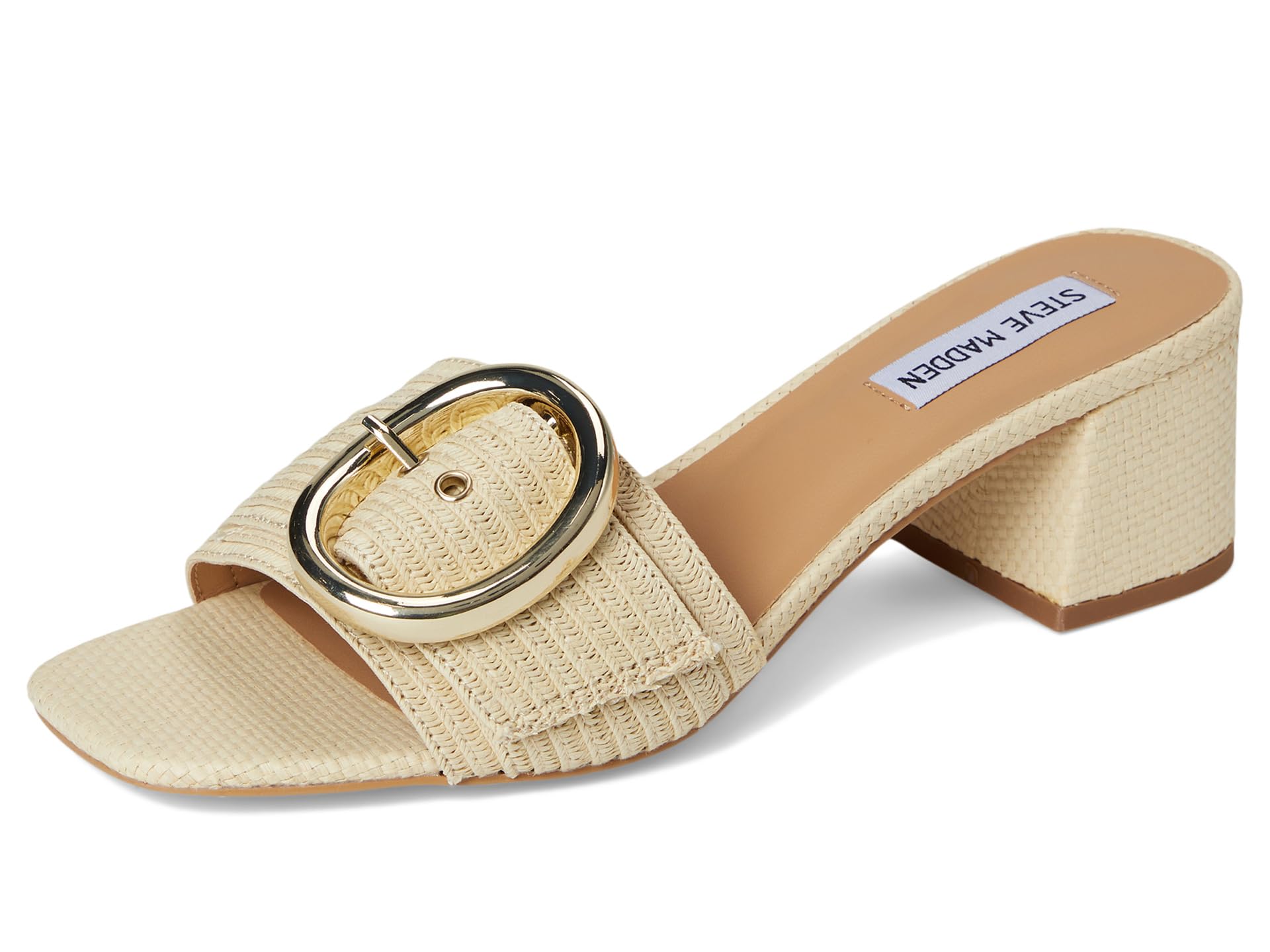 Сандалии Steve Madden Seacrest, цвет Natural Raffia — фото 4