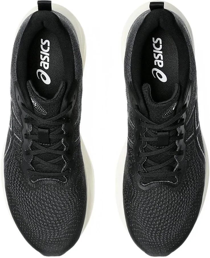 Мужские беговые кроссовки ASICS DYNABLAST 4, черный/серый — фото 3