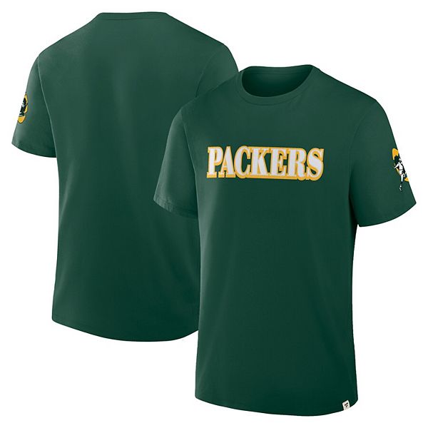 

Мужская футболка green bay packers elevated classic legacy зеленого цвета Fanatics