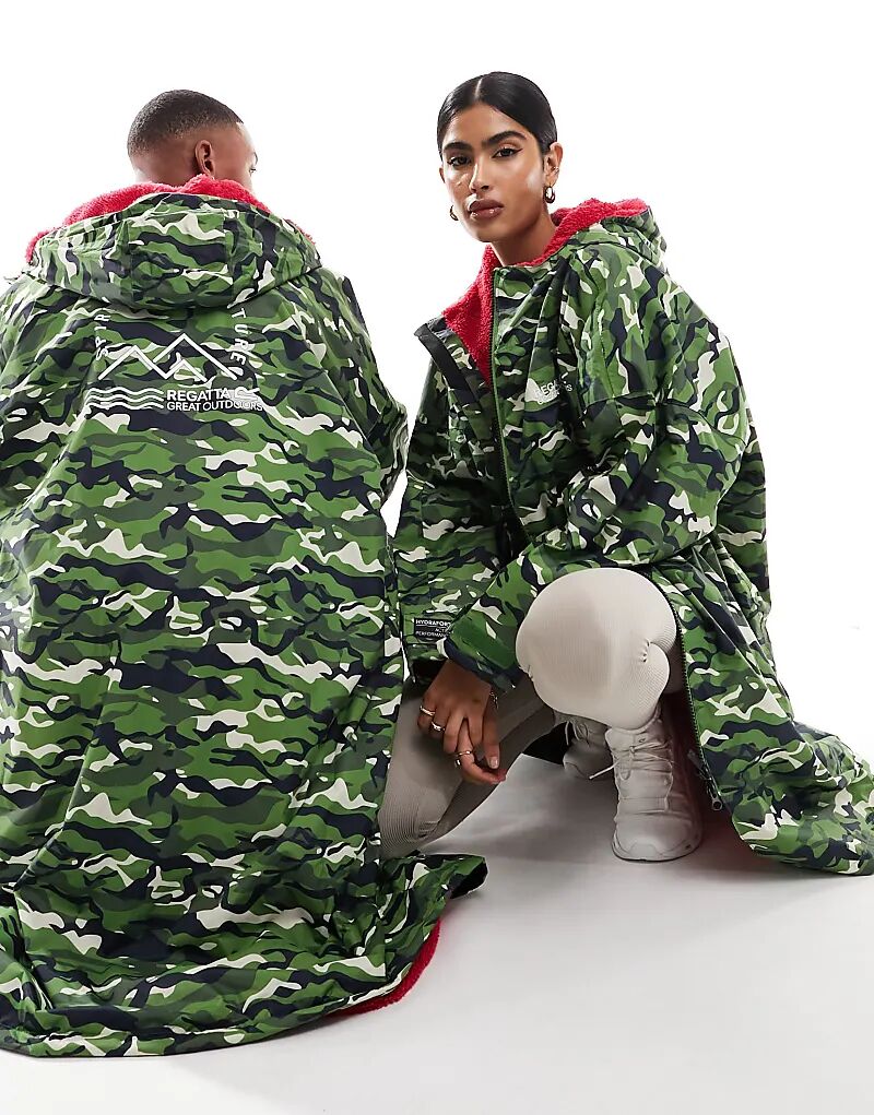 

Халат для переодевания Regatta Adult с камуфляжным принтом