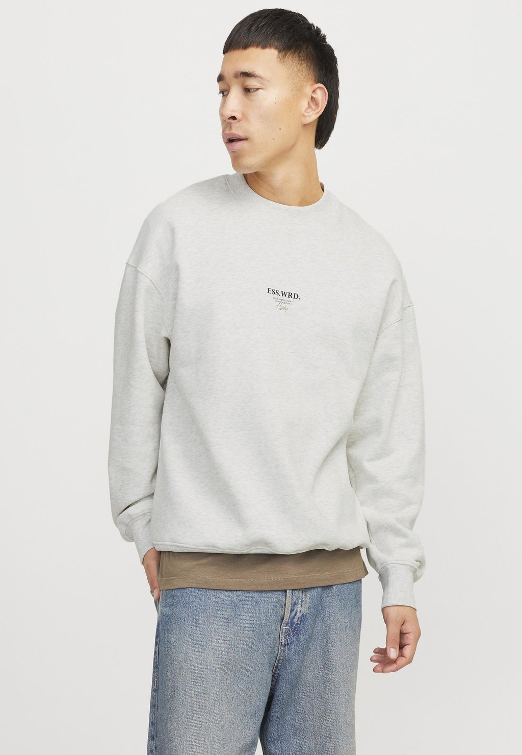 

Толстовка JJEURBAN EDGE STUDIO CREW Jack & Jones, белый