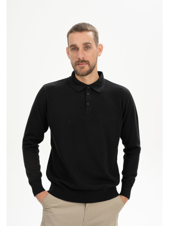 

Вязаная рубашка-поло с длинными рукавами HARISH MELA