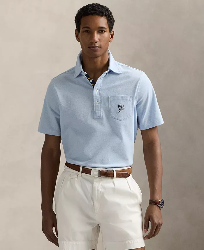 

Мужская поло Oxford Mesh Polo Ralph Lauren, синий