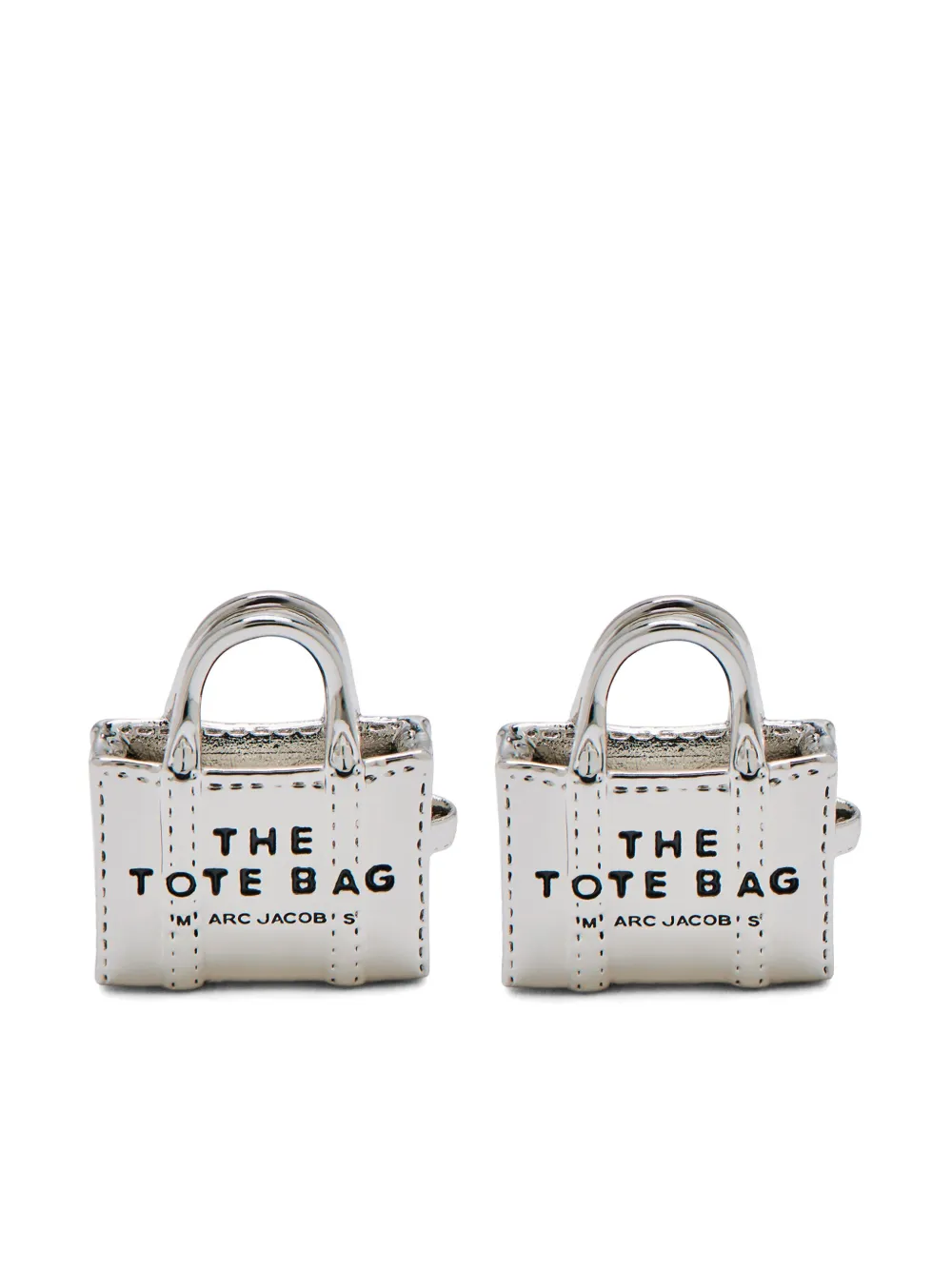 

Серьги-гвоздики Tote Bag MARC JACOBS, серебряный
