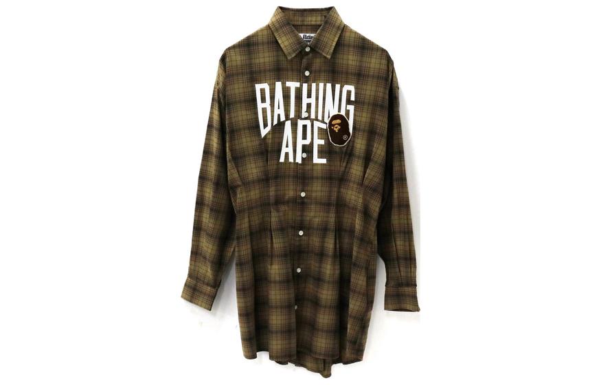 

Платье с длинными рукавами женское A BATHING APE, темно-синий