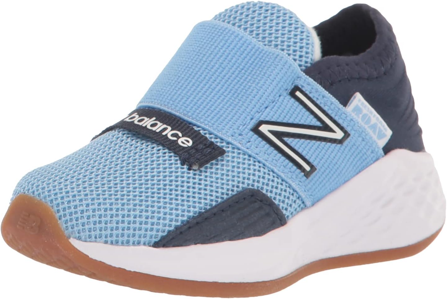 

Кроссовки New Balance Unisex Baby Fresh Foam Roav V1 на шнуровке, белый
