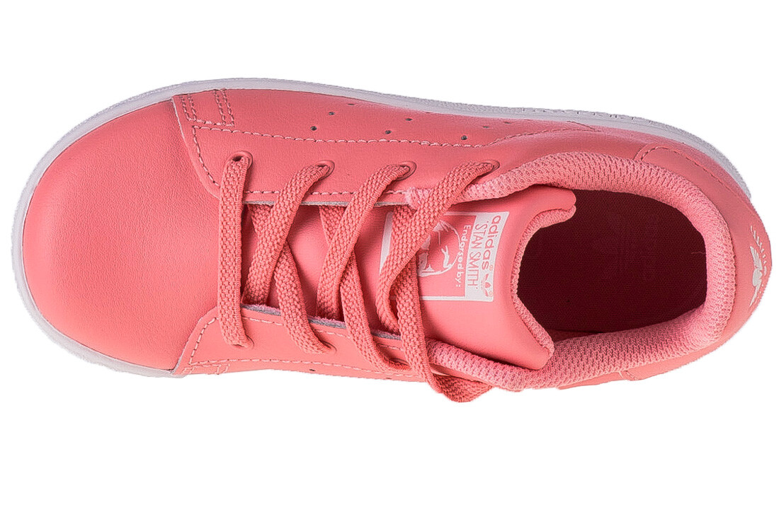 Низкие кроссовки Adidas originals adidas Stan Smith EL K, розовый — фото 3
